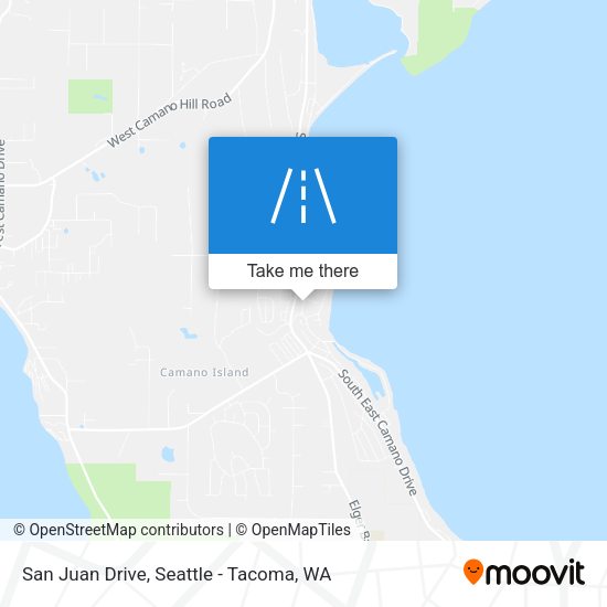 Mapa de San Juan Drive