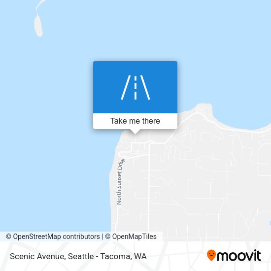 Mapa de Scenic Avenue