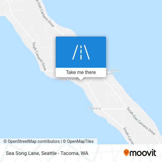 Mapa de Sea Song Lane