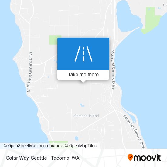 Solar Way map