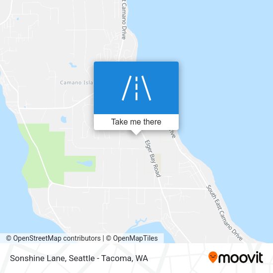 Sonshine Lane map