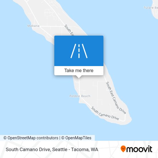 Mapa de South Camano Drive