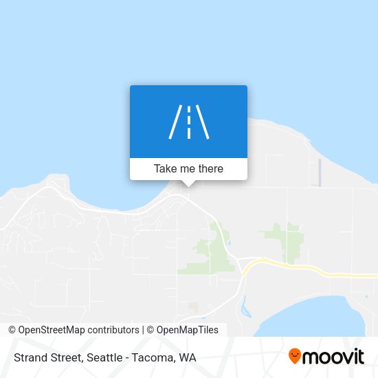 Strand Street map