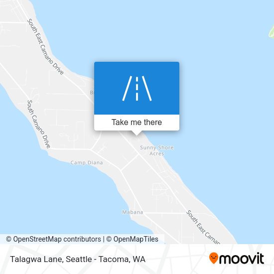 Talagwa Lane map