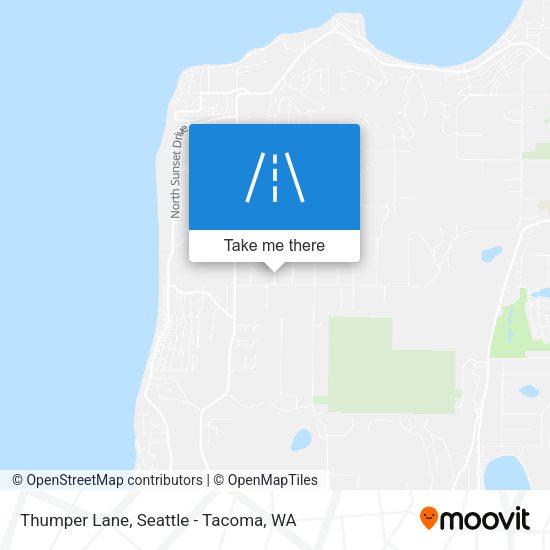 Thumper Lane map