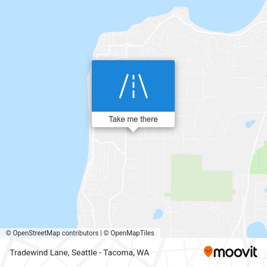 Tradewind Lane map