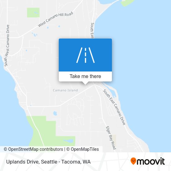 Mapa de Uplands Drive