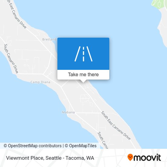 Mapa de Viewmont Place