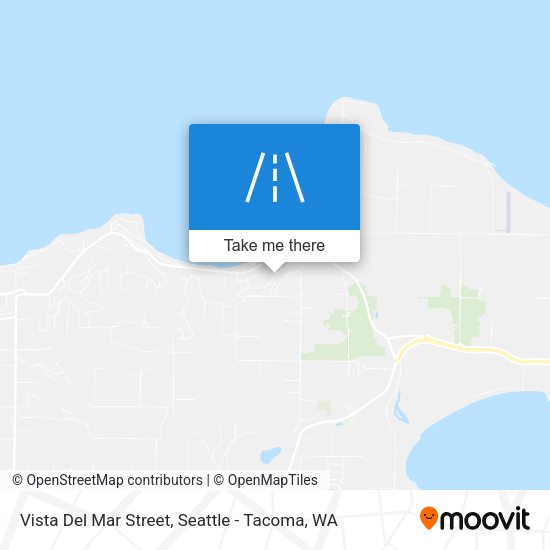 Mapa de Vista Del Mar Street