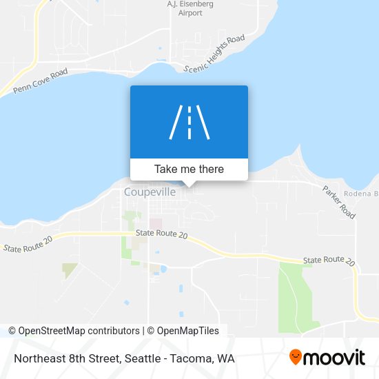 Mapa de Northeast 8th Street