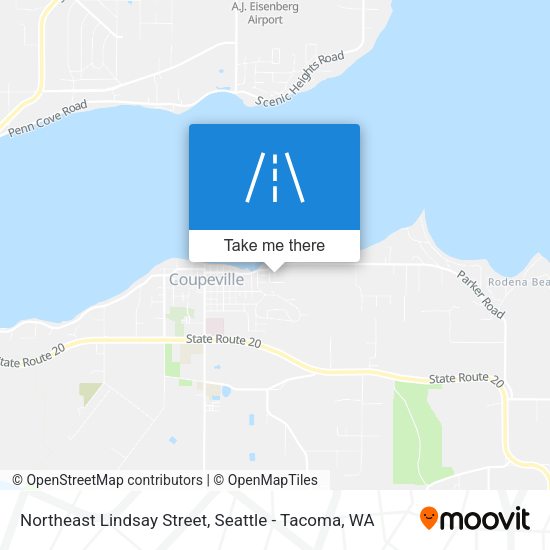 Mapa de Northeast Lindsay Street