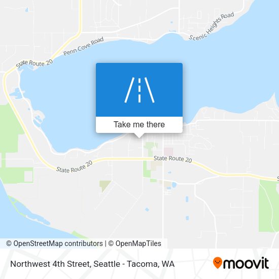Mapa de Northwest 4th Street