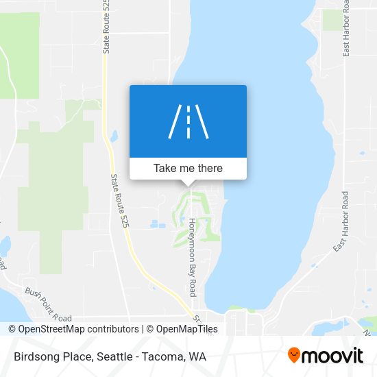 Birdsong Place map