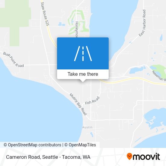 Mapa de Cameron Road