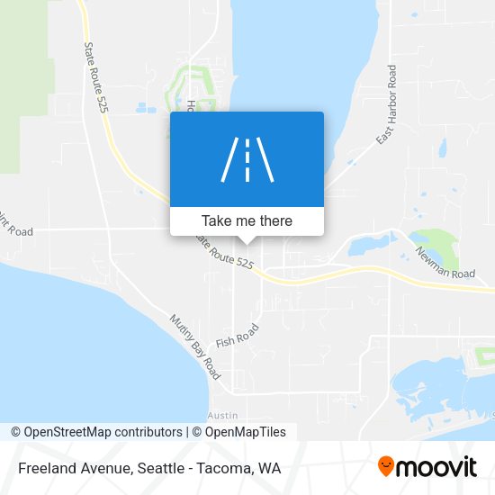 Freeland Avenue map