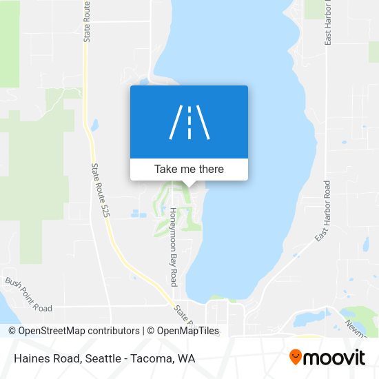 Mapa de Haines Road