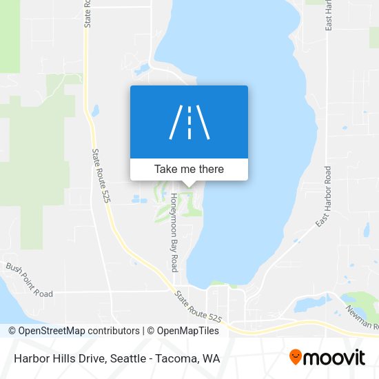 Mapa de Harbor Hills Drive