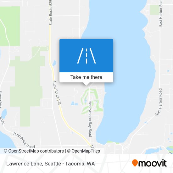 Mapa de Lawrence Lane