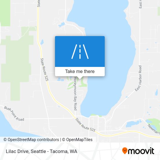 Lilac Drive map