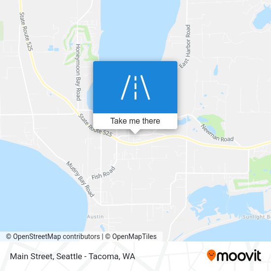 Main Street map
