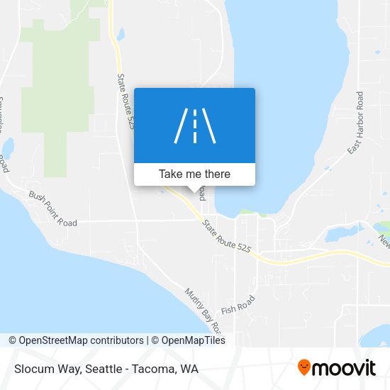 Slocum Way map