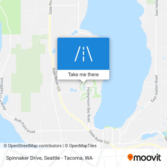 Spinnaker Drive map