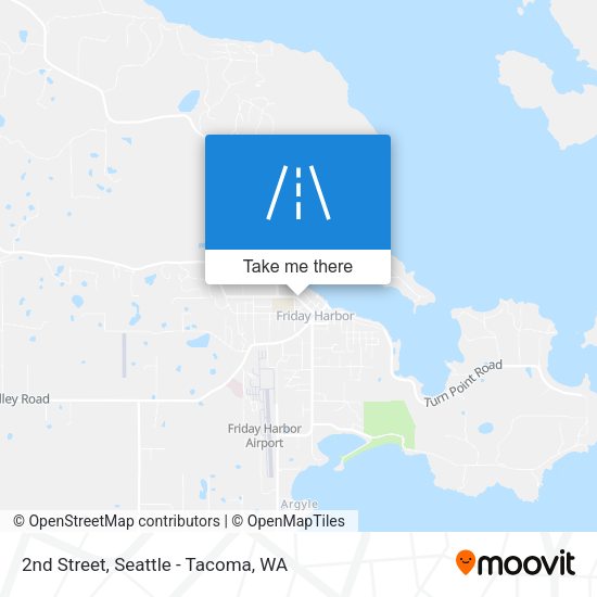 2nd Street map
