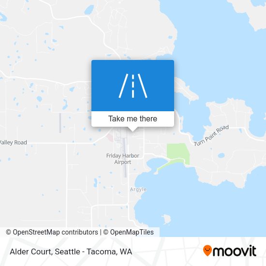 Alder Court map