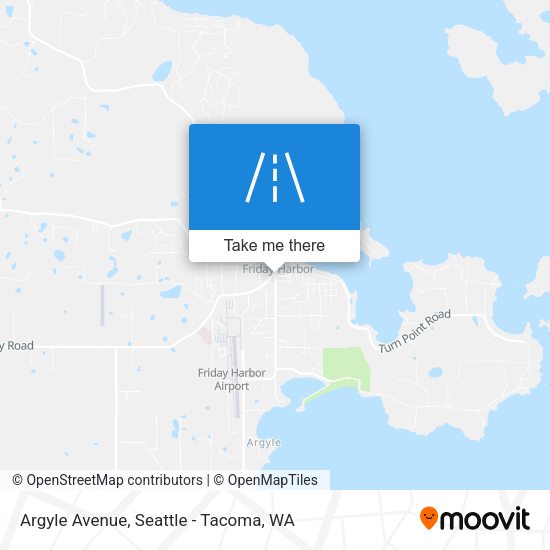 Mapa de Argyle Avenue