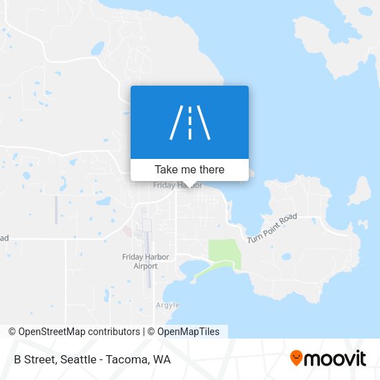 B Street map