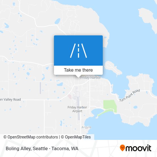 Boling Alley map