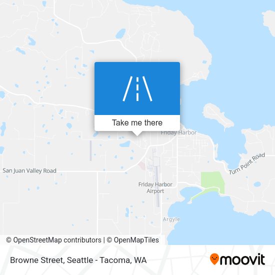 Mapa de Browne Street