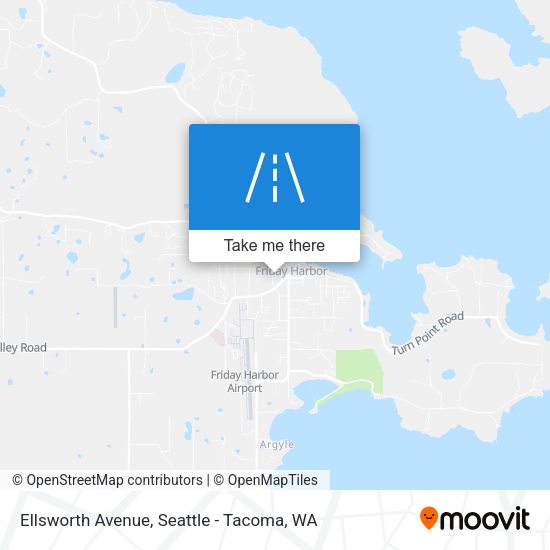 Ellsworth Avenue map
