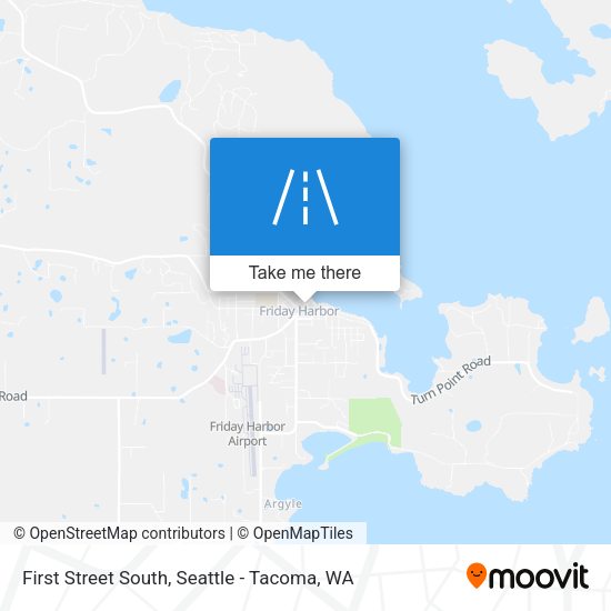 First Street South map