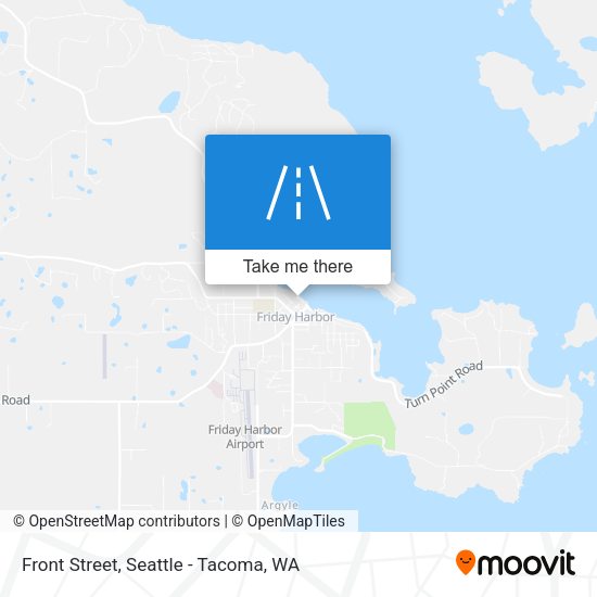 Front Street map