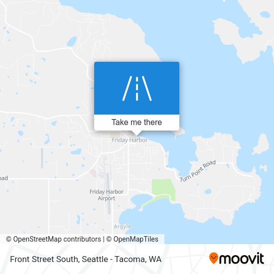 Front Street South map