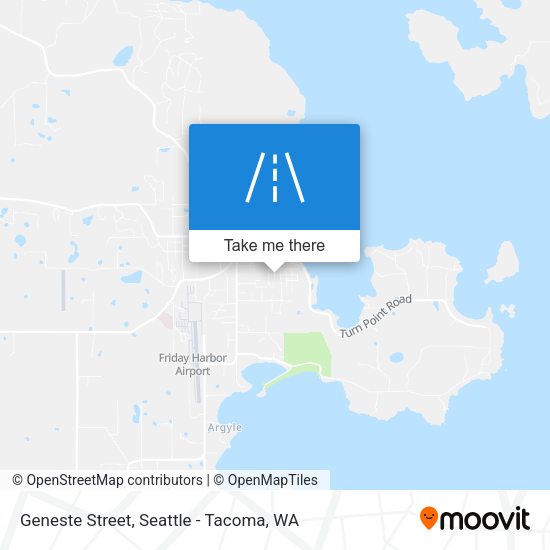 Mapa de Geneste Street