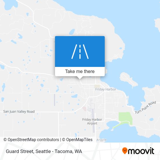 Guard Street map