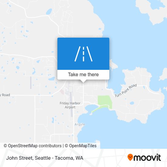 Mapa de John Street