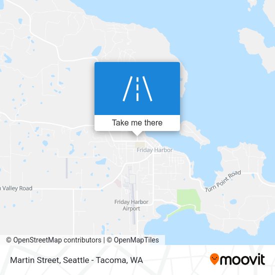 Mapa de Martin Street