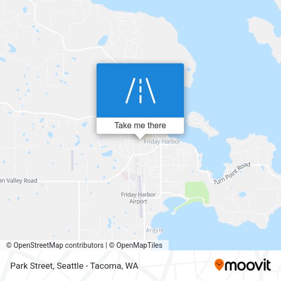 Mapa de Park Street