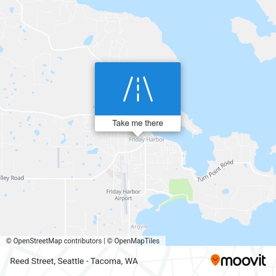 Reed Street map