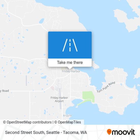 Mapa de Second Street South