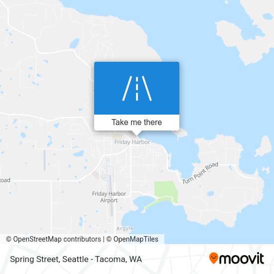 Spring Street map