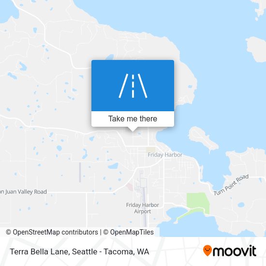 Terra Bella Lane map