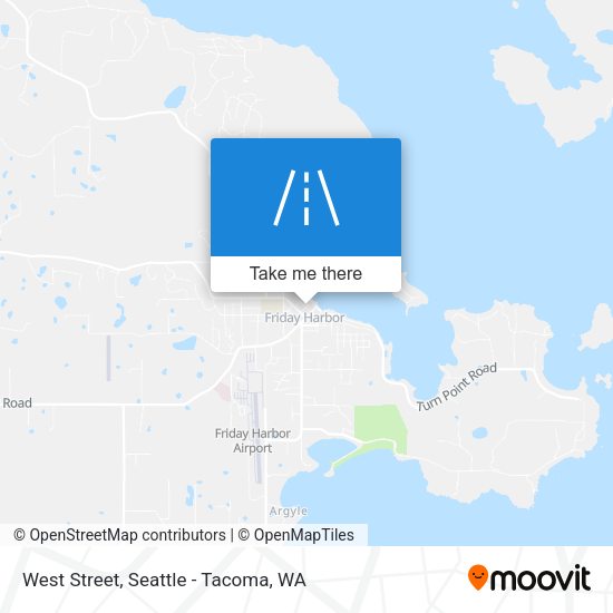 West Street map