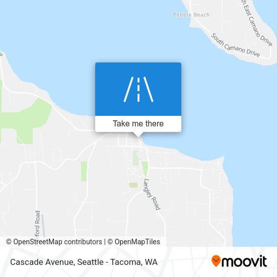 Cascade Avenue map