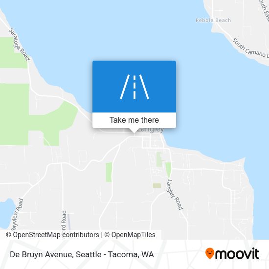 De Bruyn Avenue map