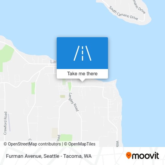 Furman Avenue map
