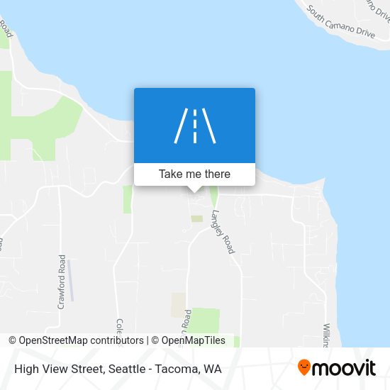 High View Street map